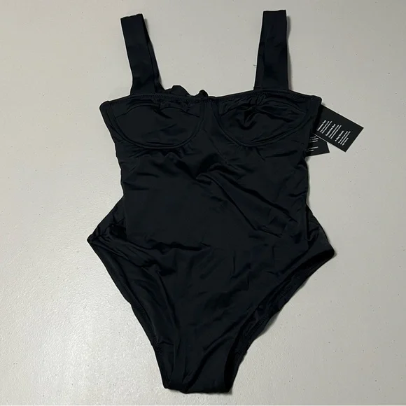 🆕 KNIX Balcony Cup One Piece Swimsuit - Picture 3 of 11